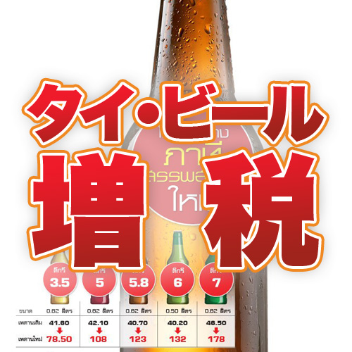 タイ・ビール増税